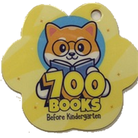 1000 Books 700 Books Badge