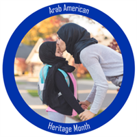 Kids Arab American Heritage Month Badge