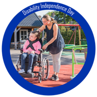 Disability Independence Day Badge