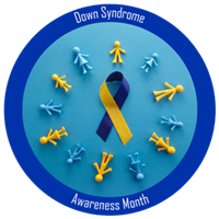 Down Syndrome Awareness Month Badge