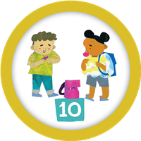 Kids Badge 10 Badge